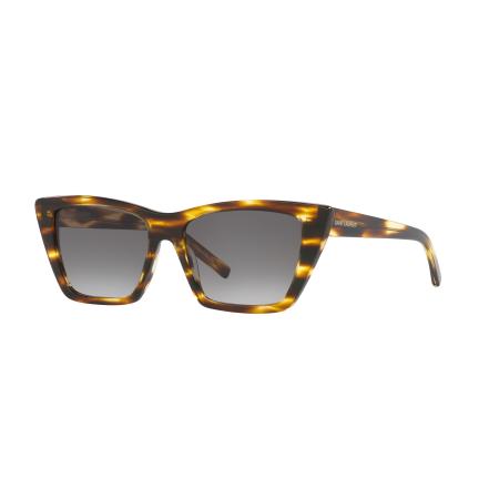 Saint Laurent Vrouwelijk Sunglass SL 276 Mica - Framekleur: Tortoise licht, Lenskleur: Grijs
