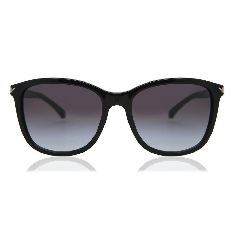 Emporio Armani EA4060F Aziatische pasvorm 50178G Zwart Dames Zonnebril