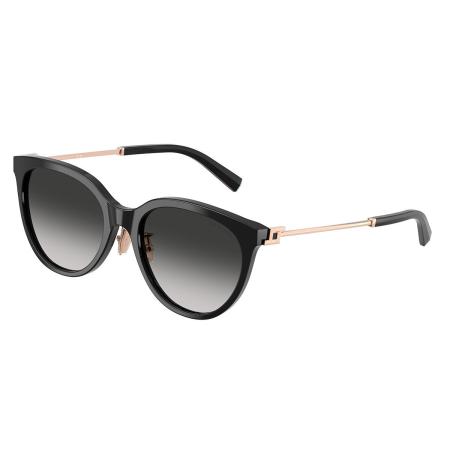 Tiffany & Co. TF4243D Aziatische pasvorm 80013C Zwart Dames Zonnebril