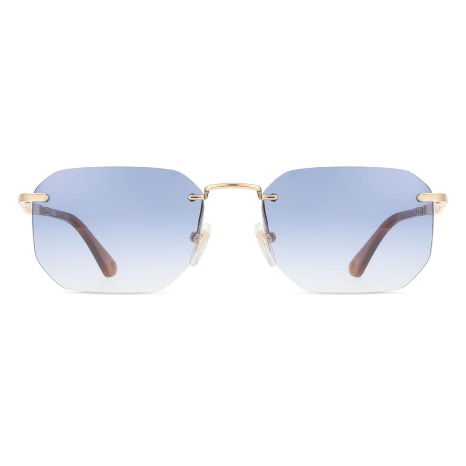 Police SPLF69 348 Goud Heren Zonnebril