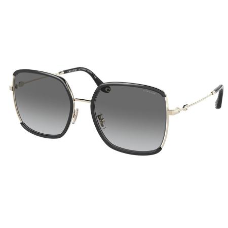 Coach HC7139BD C8000 Aziatische pasvorm 934611 Goud Dames Zonnebril