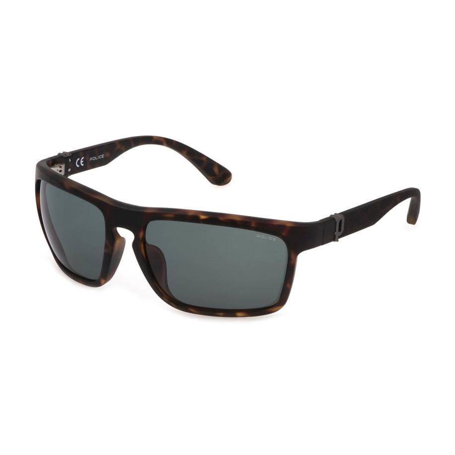 Police SPLF63 878 Tortoiseshell Heren Zonnebril