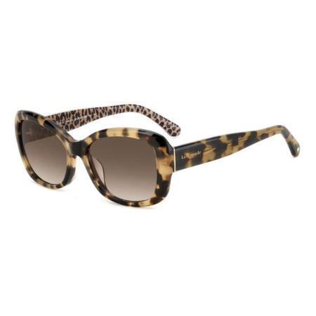 Kate Spade Elowen/G/S Aziatische pasvorm 1NR/HA Tortoiseshell Dames Zonnebril