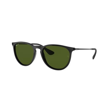 Ray-Ban Vrouwelijk Sunglass RB4171F Erika Classic - Framekleur: Zwart, Lenskleur: G-15 Groen