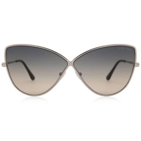 Tom Ford FT0569 16B Zilver Dames Zonnebril