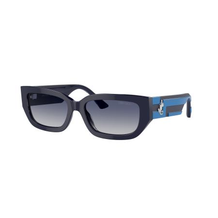 Jimmy Choo Vrouwelijk Sunglass JC5017 - Framekleur: Blauw, Lenskleur: Blauw Gradiënt