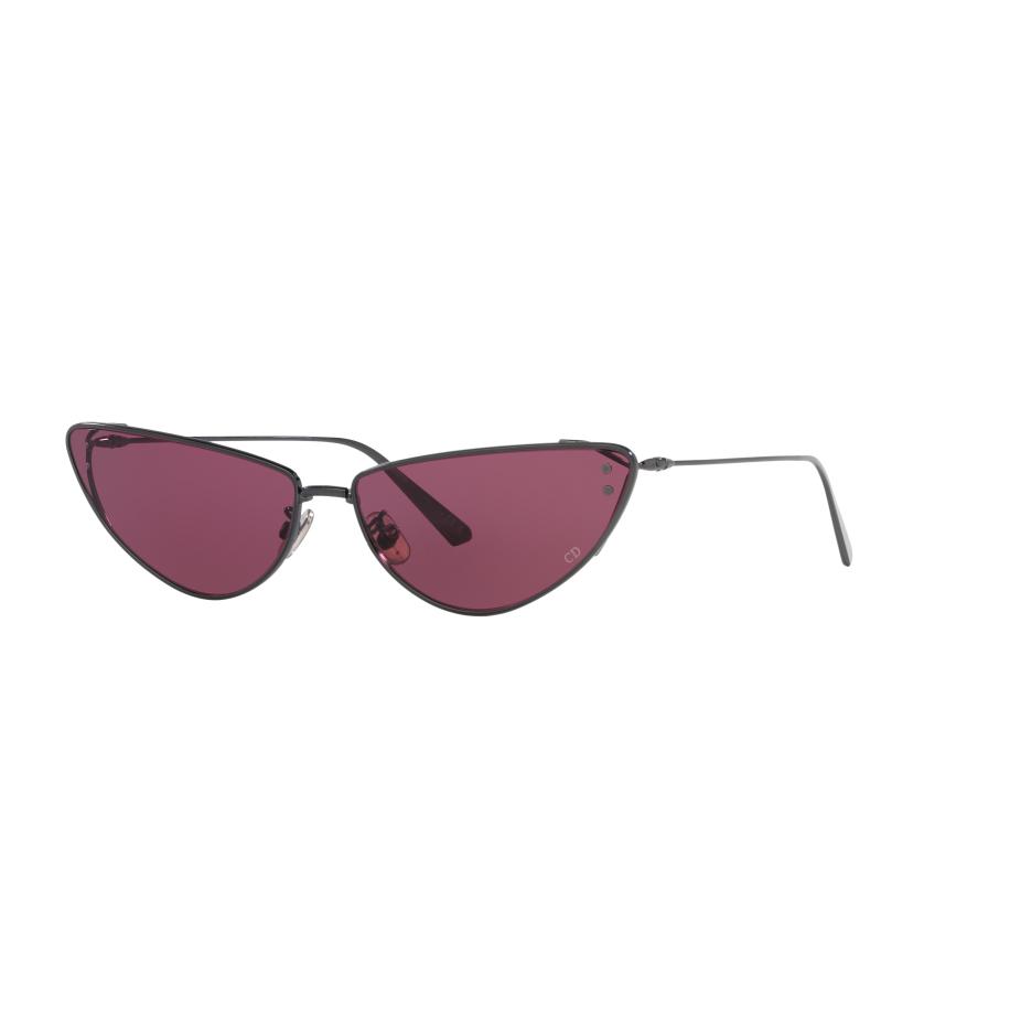 DIOR Vrouwelijk Sunglass MissDior B1U - Framekleur: Staalgrijs glanzend, Lenskleur: Bordeaux Rood