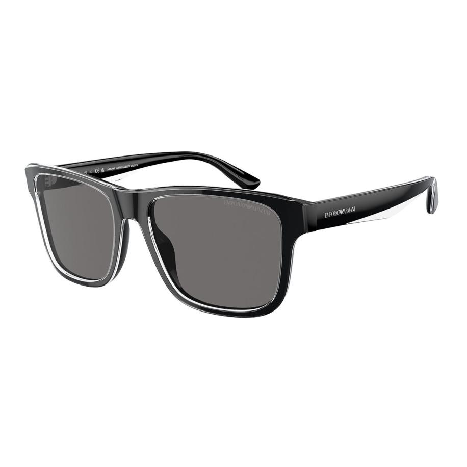 Emporio Armani EA4208 Polarized 605187 Zwart Heren Zonnebril