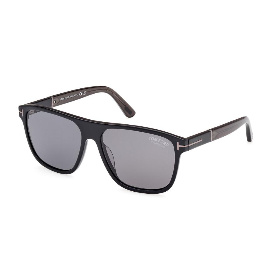 Tom Ford FT1081-N FRANCES Polarized 1D Zwart Heren Zonnebril
