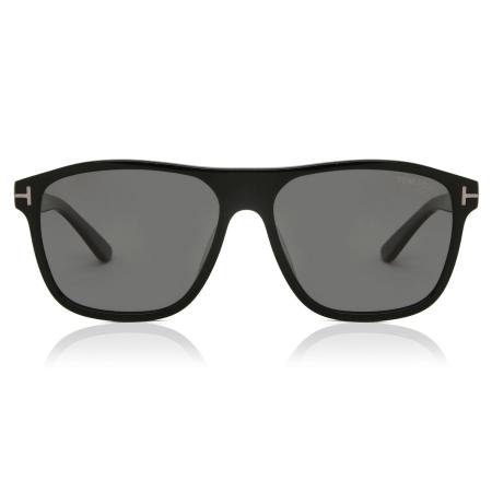 Tom Ford FT1081-N FRANCES Polarized 01D Zwart Heren Zonnebril
