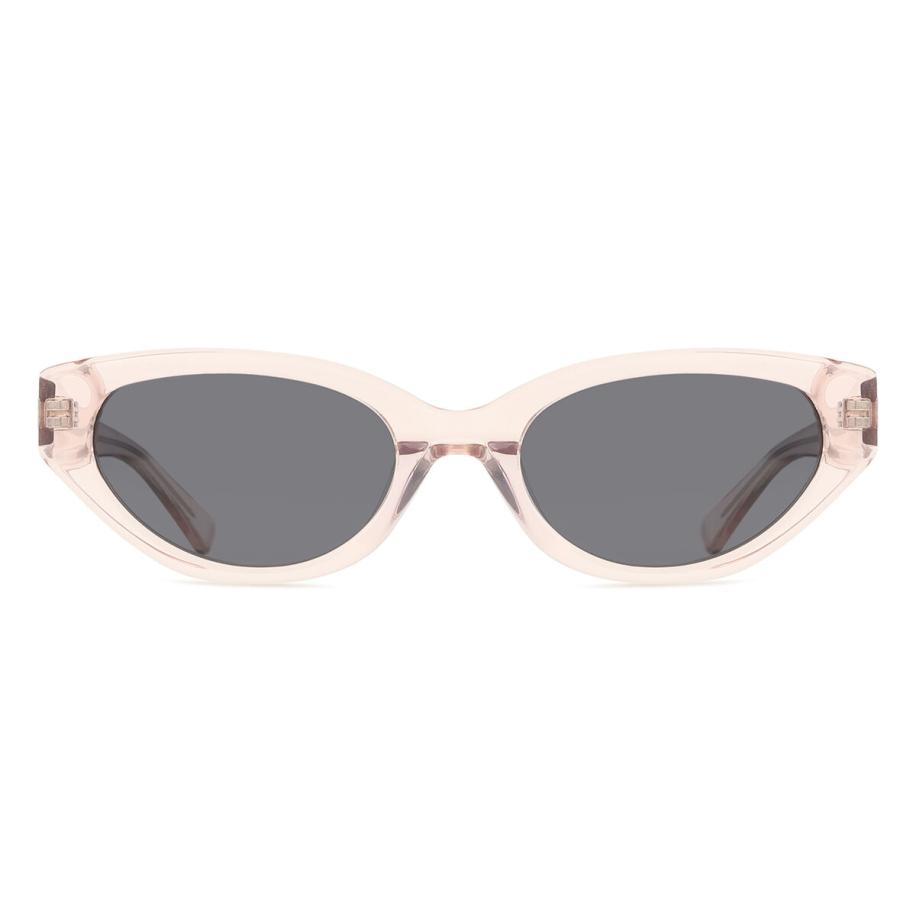 Heren Cat-eye Volledige rand Plastic Roze Zonnebril - SmartBuy Collection