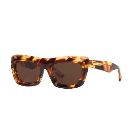 Bottega Veneta Vrouwelijk Sunglass BV1283S - Framekleur: Tortoise, Lenskleur: Bruin