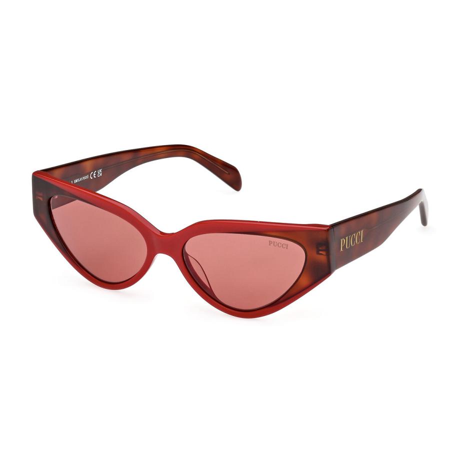 Pucci Emilio Pucci EP0204 68S Rood Dames Zonnebril