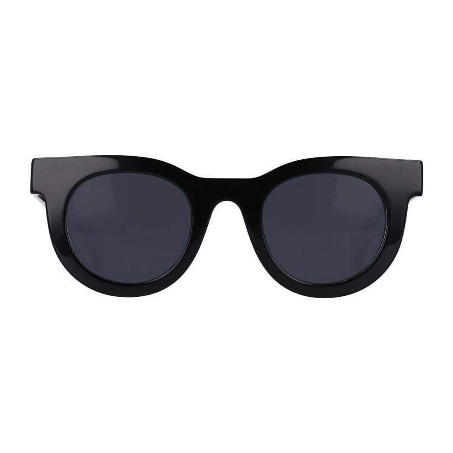 Heren Ovaal Volledige rand Plastic Zwart Zonnebril - SmartBuy Collection