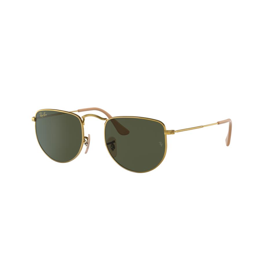 Ray-Ban Unisex Sunglass RB3958 Elon - Framekleur: Goud, Lenskleur: G-15 Groen Groen