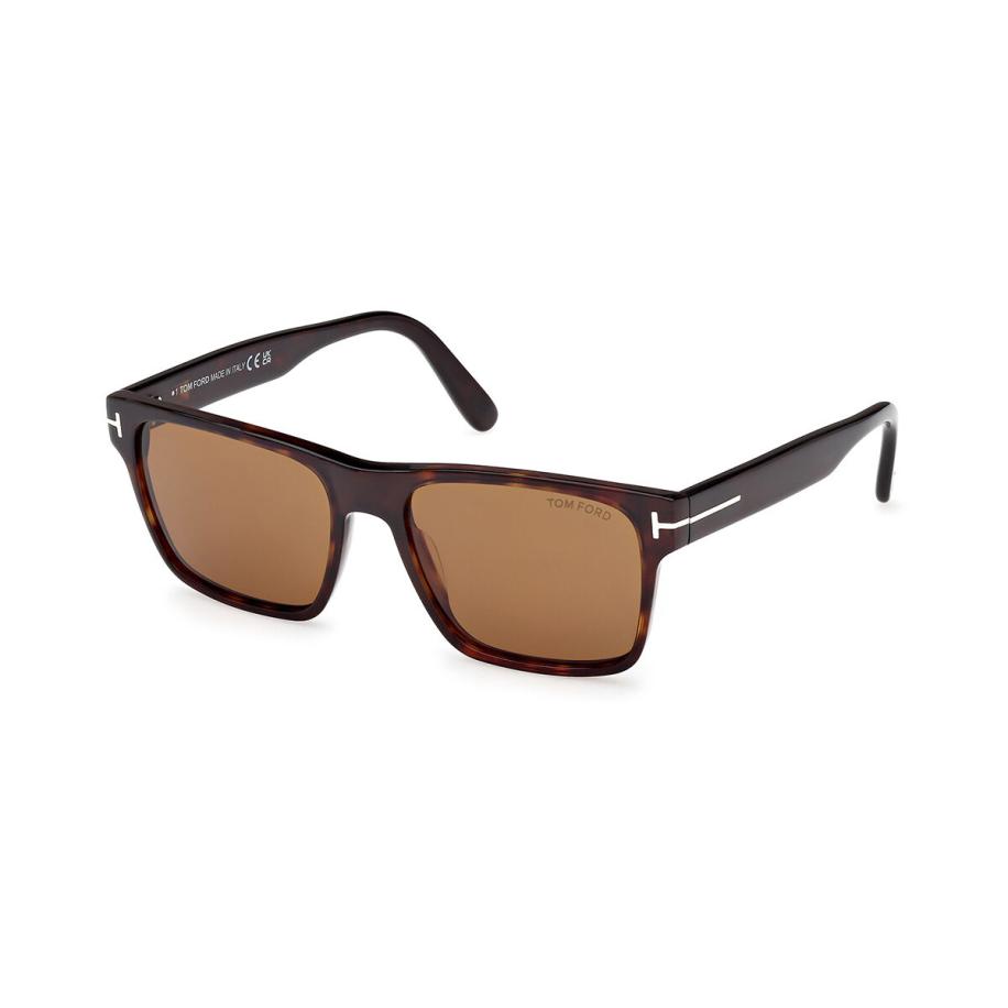 Tom Ford FT1205 CALDER 52E Tortoiseshell Heren Zonnebril