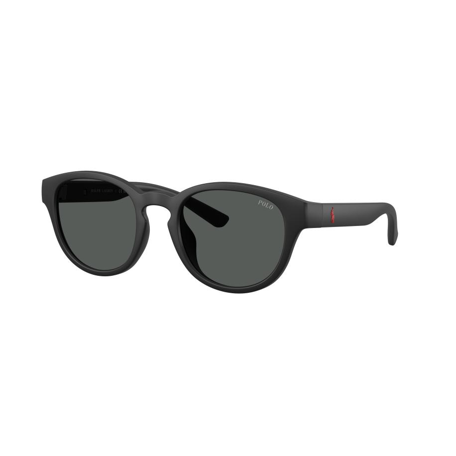 Polo Ralph Lauren Mannelijk Sunglass PH4233U - Framekleur: Matzwart, Lenskleur: Donkergrijs Grijs