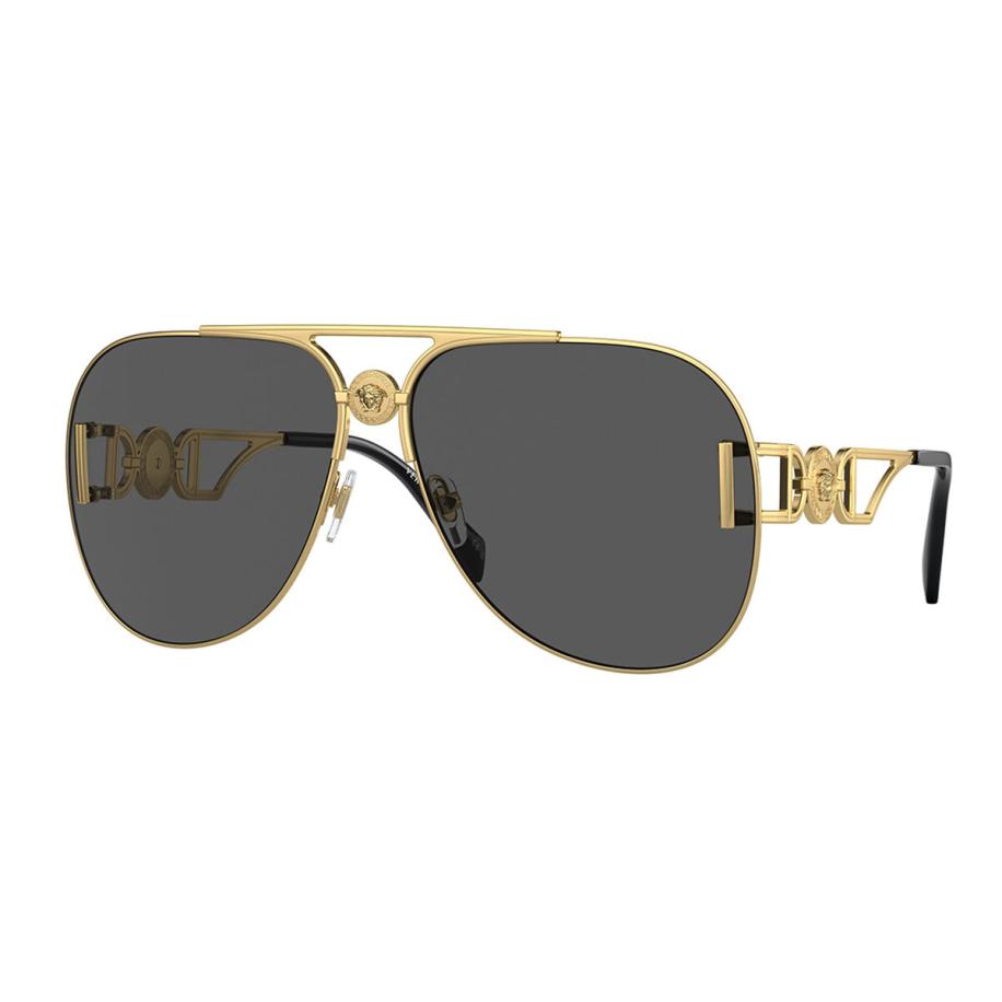 Versace VE2255 Aziatische pasvorm 100287 Goud Heren Zonnebril