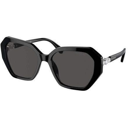 Swarovski SK6017F Aziatische pasvorm 100187 Zwart Dames Zonnebril