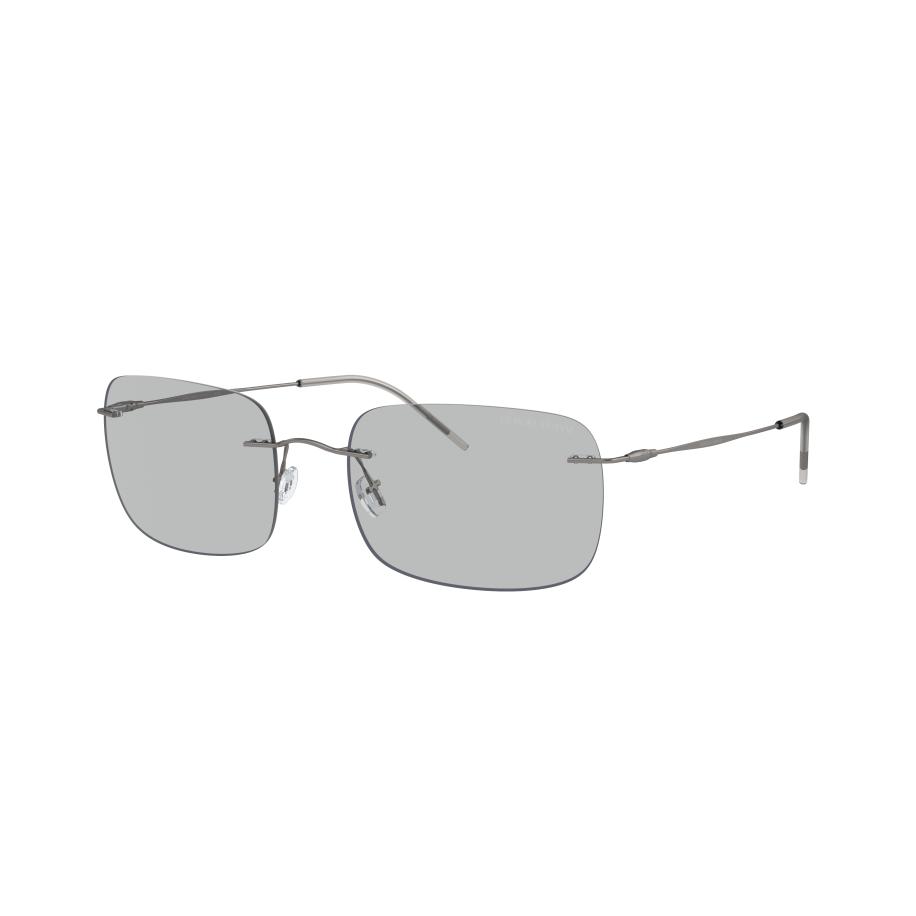 Giorgio Armani AR1512M 300387 Gunmetal Heren Zonnebril Grijs