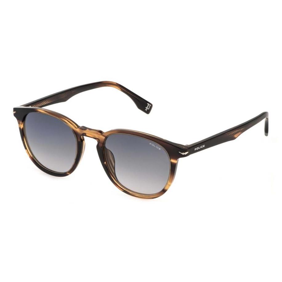 Police SPLQ82 CHAMP 13 7LC Tortoiseshell Heren Zonnebril