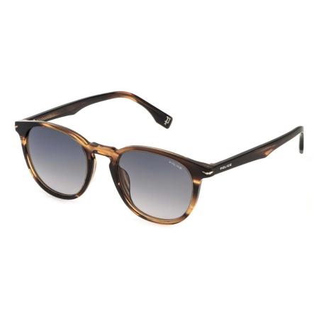 Police SPLQ82 CHAMP 13 07LC Tortoiseshell Heren Zonnebril