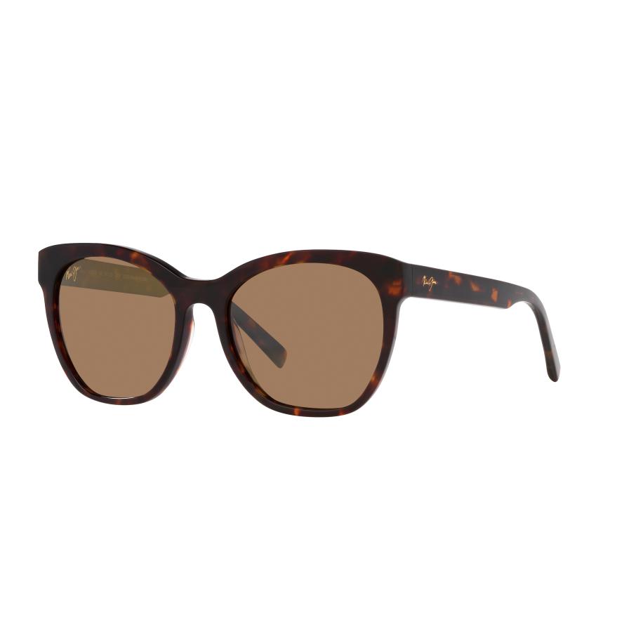 Maui Jim Vrouwelijk Sunglass Alulu - Framekleur: Tortoise, Lenskleur: HCLU+00AD Bronze Polarized Brons