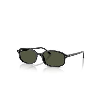 Ray-Ban Sam zonnebril Zwart montuur Groen glazen 56-19