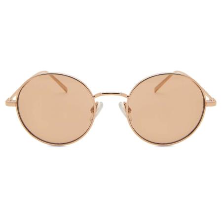 DKNY DK105S 770 Goud Dames Zonnebril