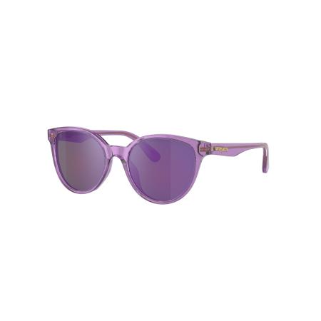 Versace Unisex Sunglass VK4427U Kids - Framekleur: Lilac Glitter, Lenskleur: Grijs gespiegeld violet