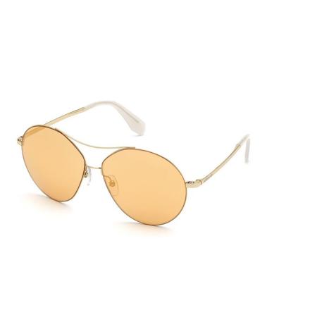 Adidas Originals OR0001 32G Goud Dames Zonnebril