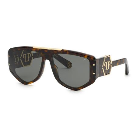 Philipp Plein SPP093M 0722 Tortoiseshell Dames Zonnebril