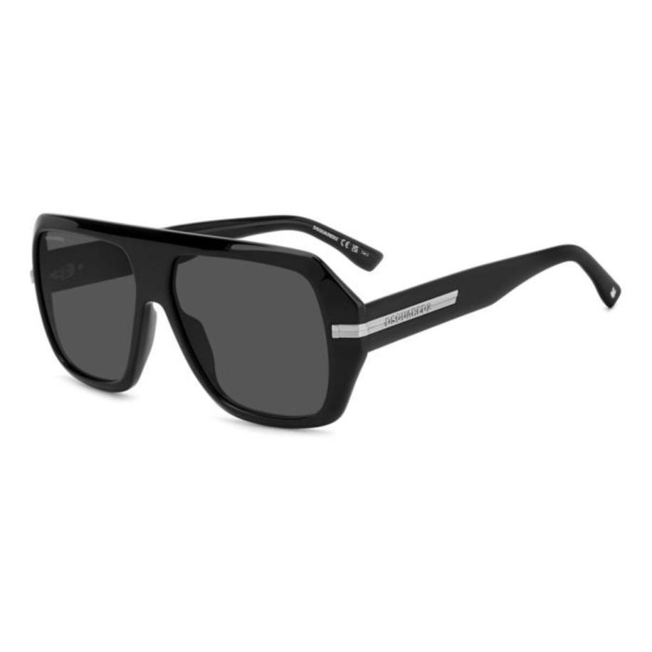 Dsquared2 D2 160/S 807/IR Zwart Heren Zonnebril