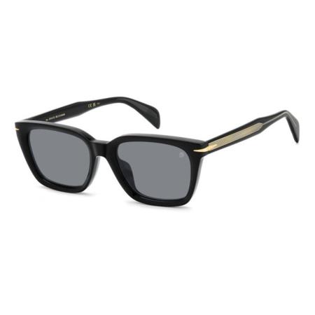 David Beckham DB 7135/F/S Aziatische pasvorm 2M2/IR Zwart Heren Zonnebril