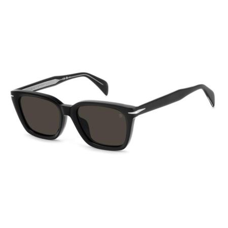David Beckham DB 7135/F/S Aziatische pasvorm 807/IR Zwart Heren Zonnebril