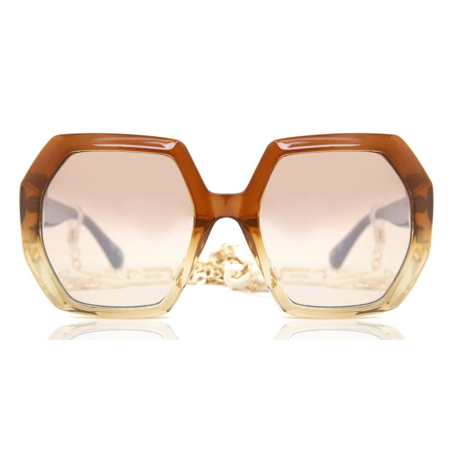 Guess GU7786 47G Bruin Dames Zonnebril