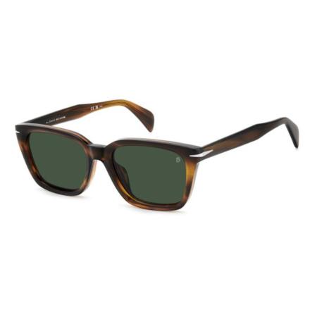 David Beckham DB 7135/F/S Aziatische pasvorm EX4/QT Bruin Heren Zonnebril