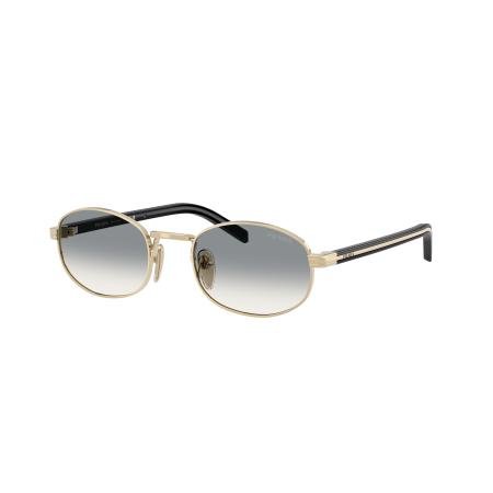 Prada Vrouwelijk Sunglass PR B53S - Framekleur: Lichtgoud, Lenskleur: Grijs Gradiënt