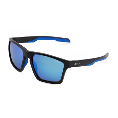 Sinner Arary Aziatische pasvorm Polarized SISU-918-10-P48 Zwart Heren Zonnebril