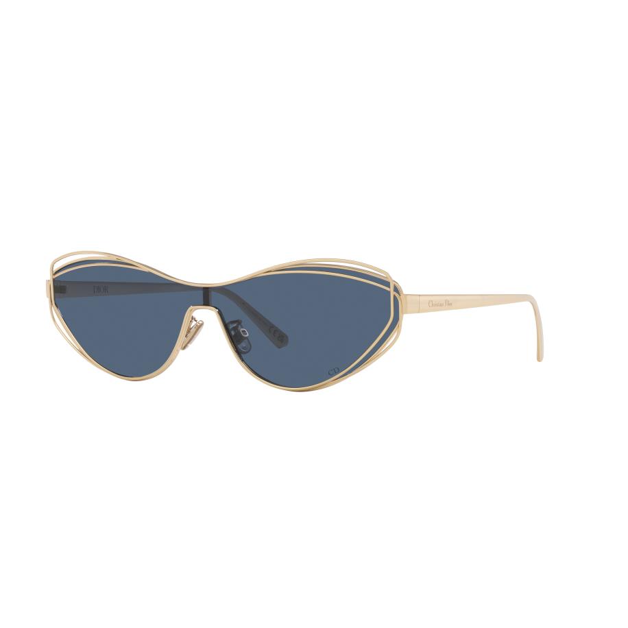 DIOR Vrouwelijk Sunglass Fildior M1U Cd40150U - Framekleur: Goud glanzend, Lenskleur: Blauw Blauw