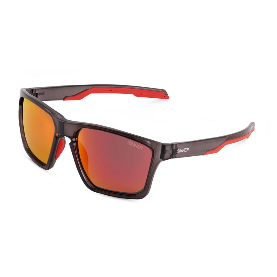 Sinner Arary Aziatische pasvorm Polarized SISU-918-10-P58 Zwart Heren Zonnebril