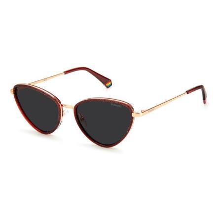 Polaroid PLD 6148/S/X Polarized LHF/M9 Goud Dames Zonnebril