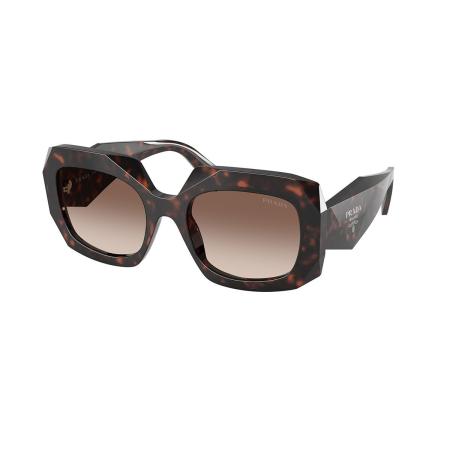 Prada PR B23SF Aziatische pasvorm 17N10S Tortoiseshell Dames Zonnebril