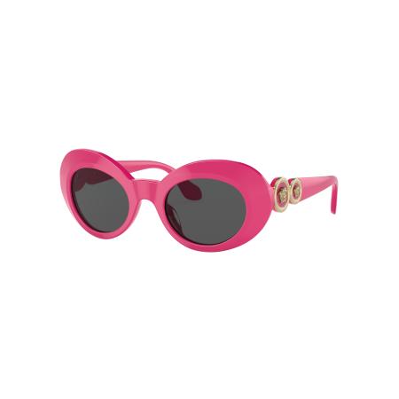 Versace Unisex Sunglass VK4428U Kids - Framekleur: Fuchsia, Lenskleur: Donkergrijs