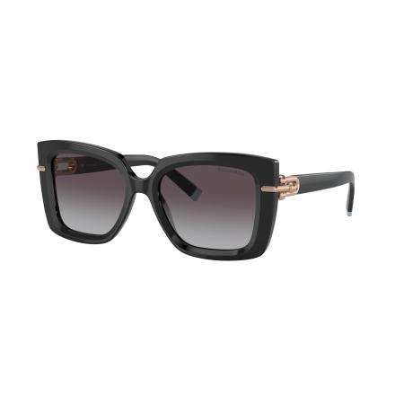 Tiffany & Co. Vrouwelijk Sunglass TF4199 - Framekleur: Zwart, Lenskleur: Grijs Gradiënt
