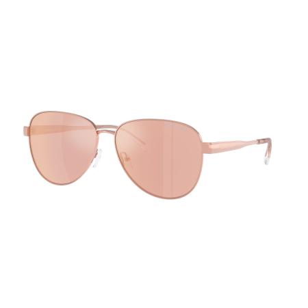 Michael Kors Vrouwelijk Sunglass MK1160 Biarritz - Framekleur: Roségoud, Lenskleur: Roségoud gespiegeld