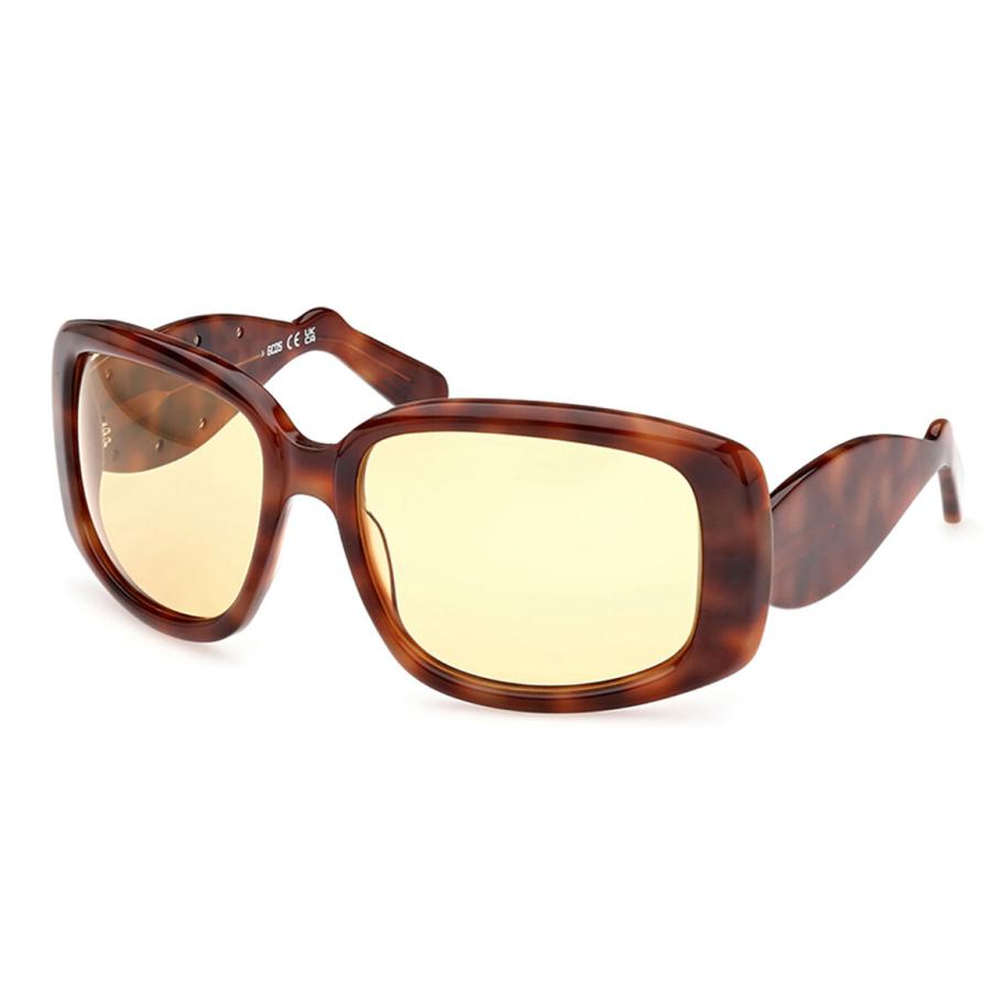 GCDS GD0030 53E Tortoiseshell Heren Zonnebril