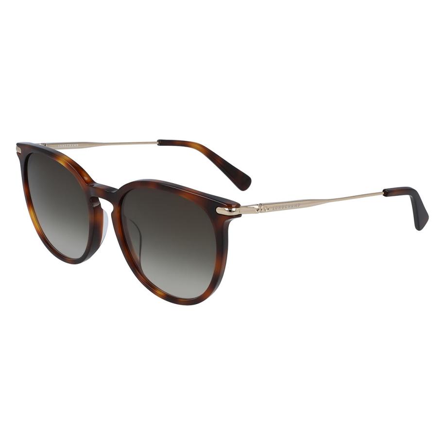 Longchamp LO646S 214 Tortoiseshell Dames Zonnebril
