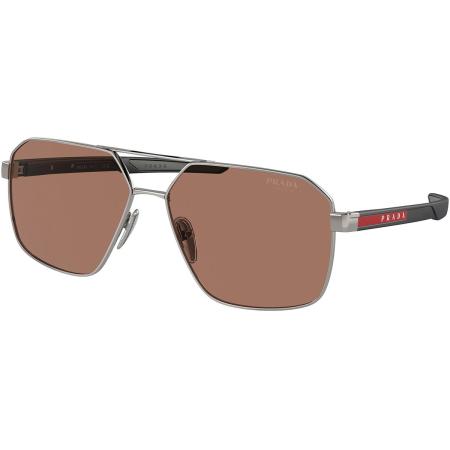 Prada Linea Rossa PS55WS 5AV50A Gunmetal Heren Zonnebril
