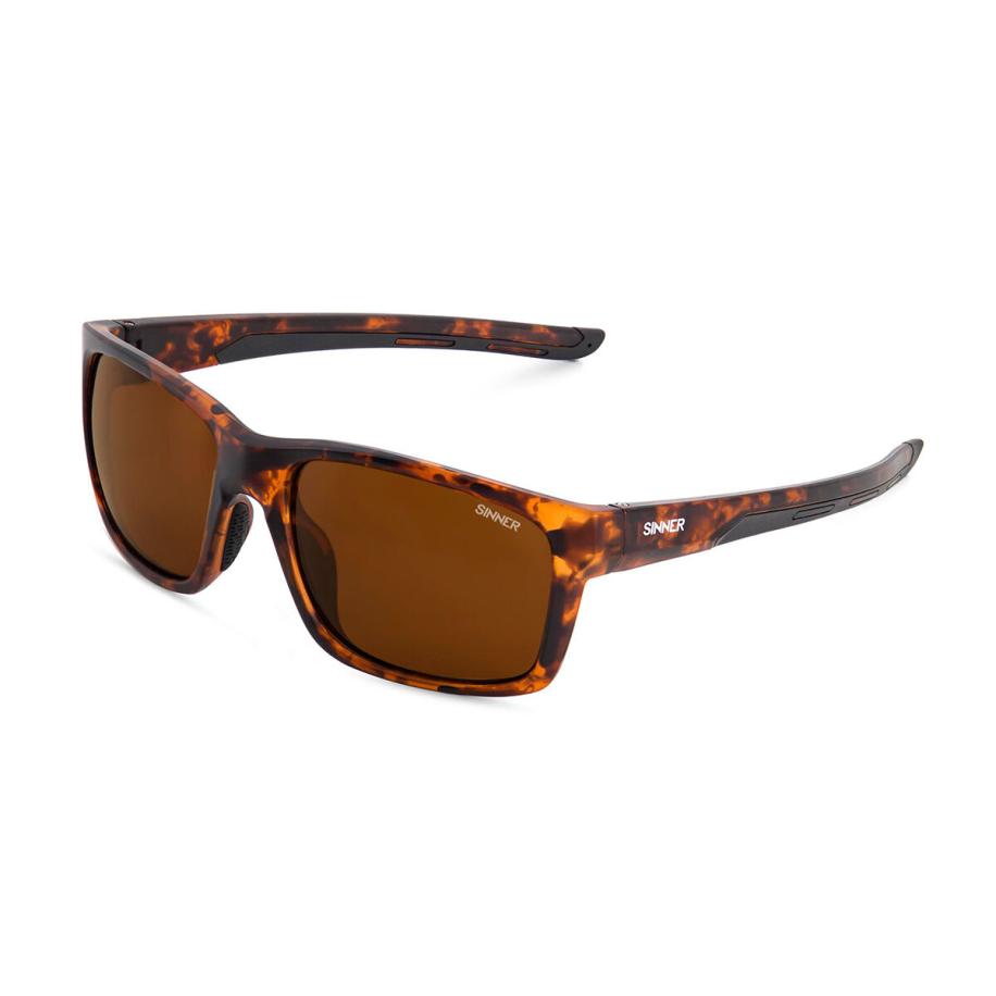 Sinner Cabralea Aziatische pasvorm Polarized SISU-923-40-P30 Tortoiseshell Heren Zonnebril